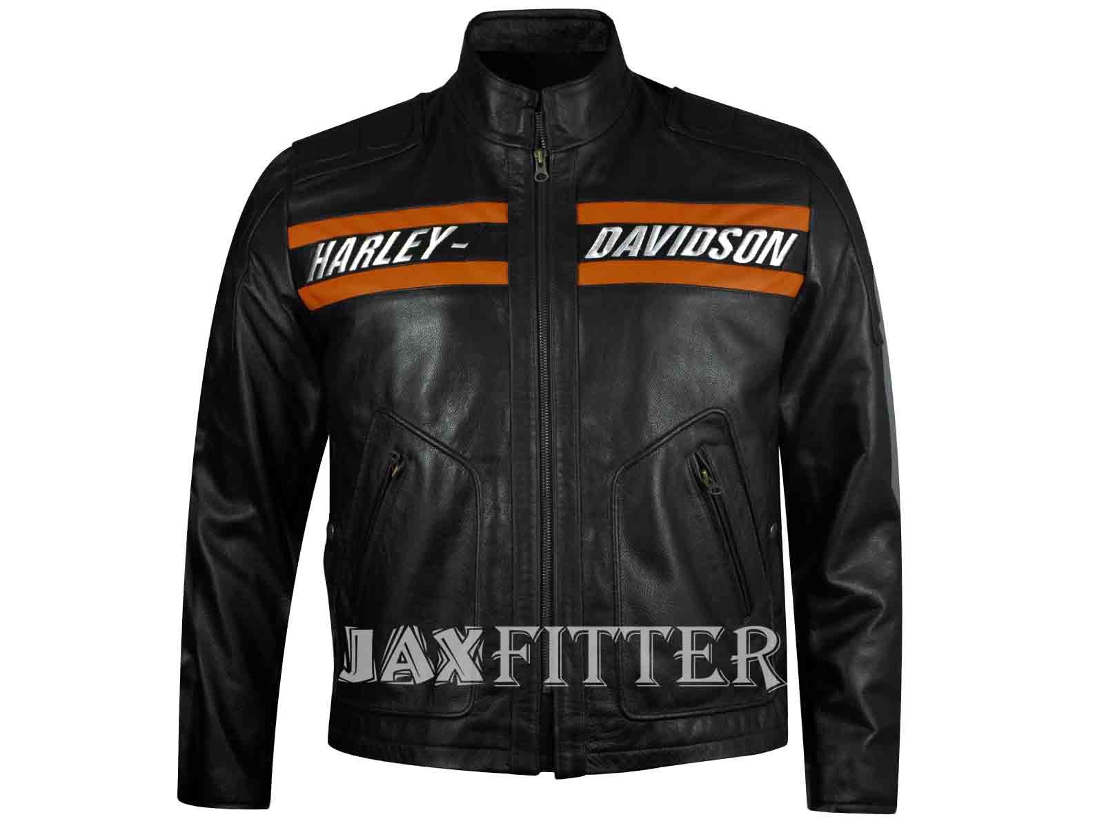 WWE Bill Goldberg Harley Davidson Leather Jacket - Jax Fitter